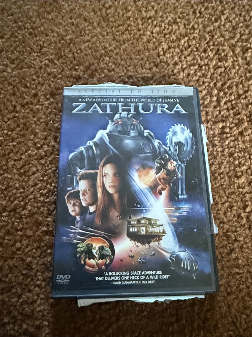 Zathura Special Edition DVD - Blue Cover